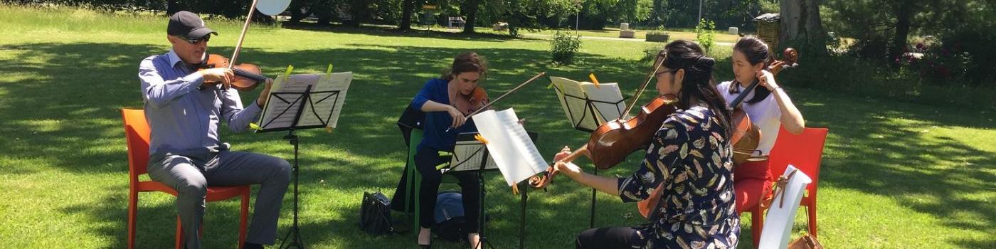 Musique de chambre par le quatuor de l’Ensemble instrumental romand