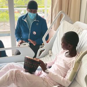Musicothérapie à l’Hôpital des enfants