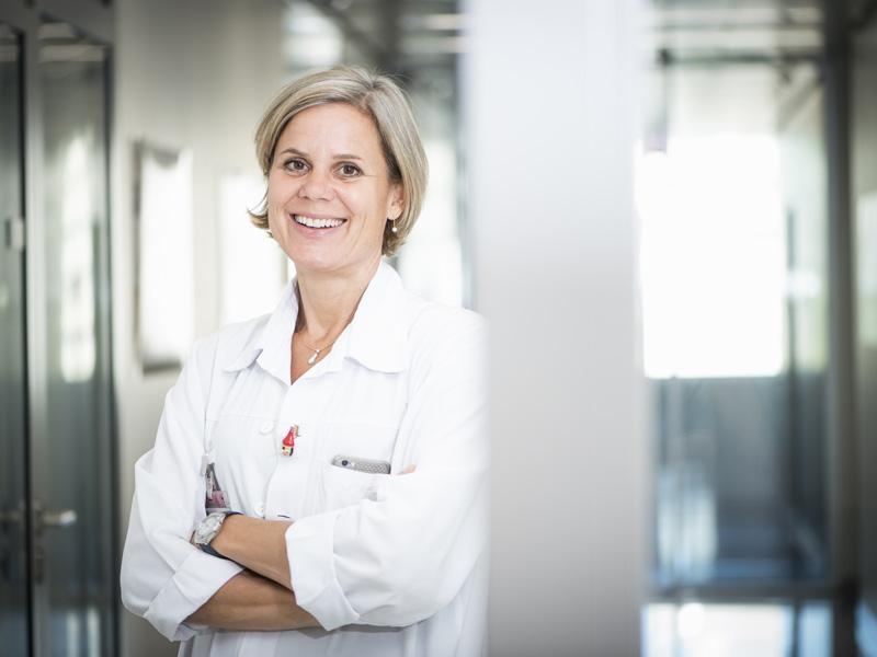 Barbara Wildhaber, médecin-cheffe du Service de chirurgie pédiatrique.
